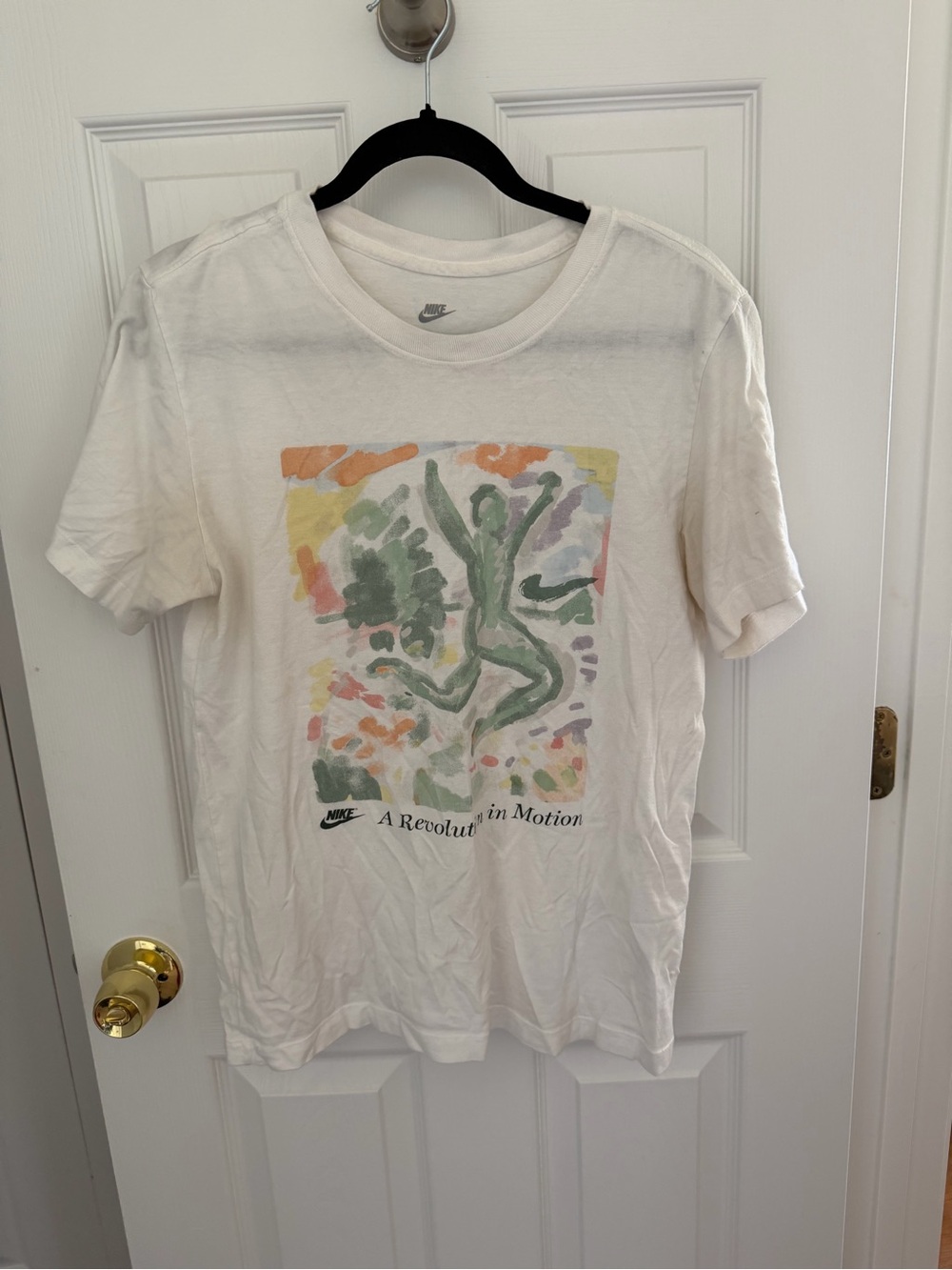 Nike A Revolution in Motion Graphic T-Shirt Men's Small